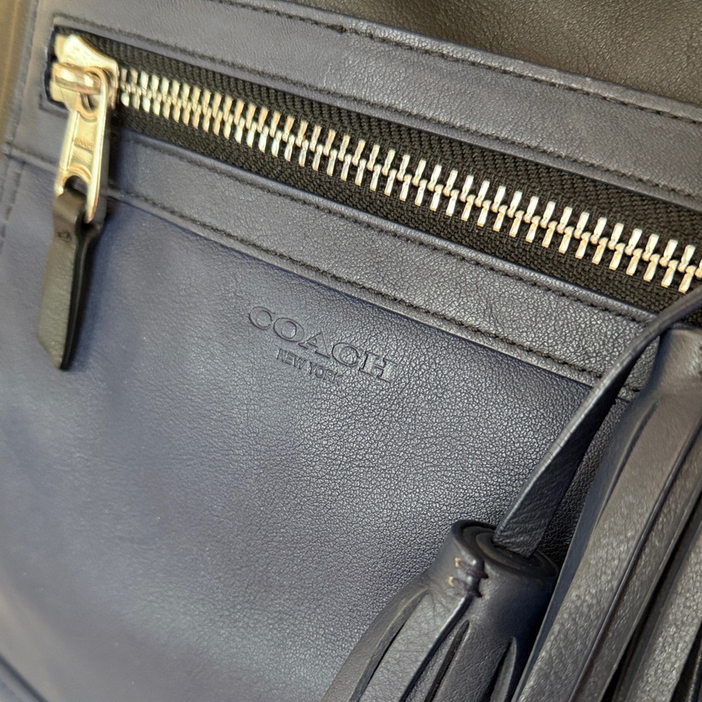 Coach Legacy Color Block Tote Bag - Picture 2 of 13